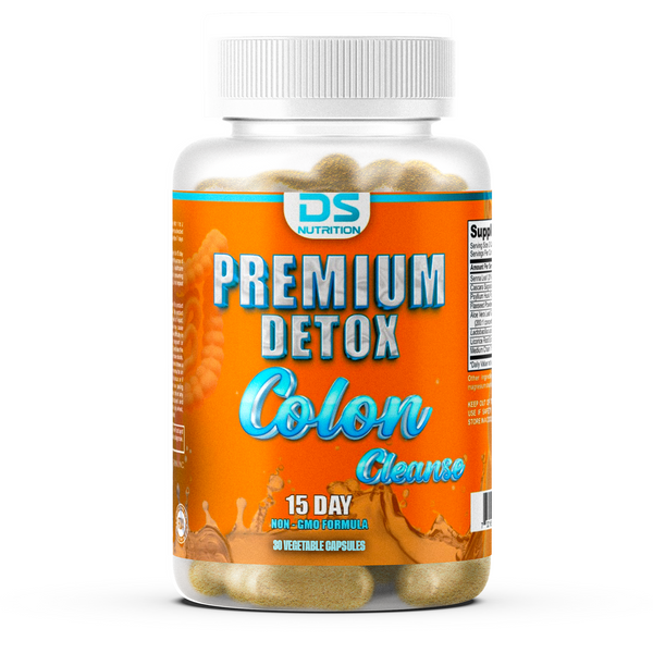 💚  Detox Colon Cleanse – Gentle 15-Day Fiber & Probiotic Cleanse with Senna Leaf, Cascara Sagrada & Aloe Vera | 30 Capsules
